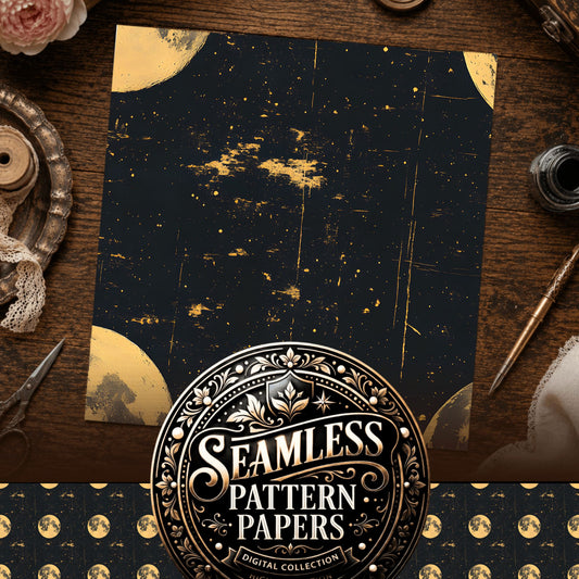 Celestial Seamless Pattern