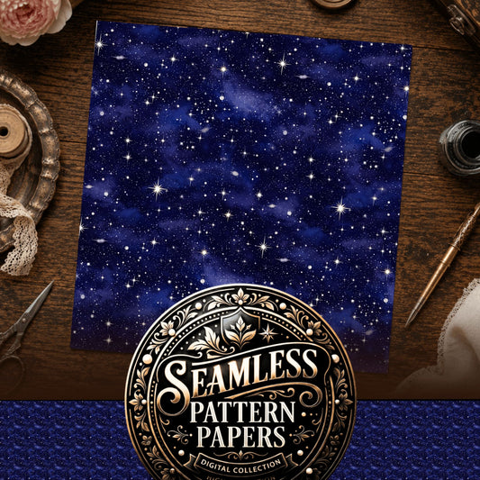 Celestial Seamless Pattern