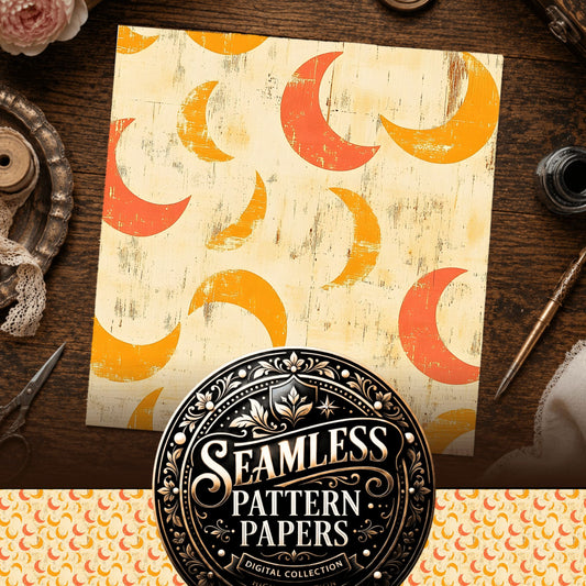 Celestial Seamless Pattern