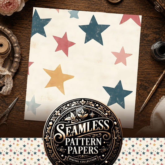 Celestial Seamless Pattern