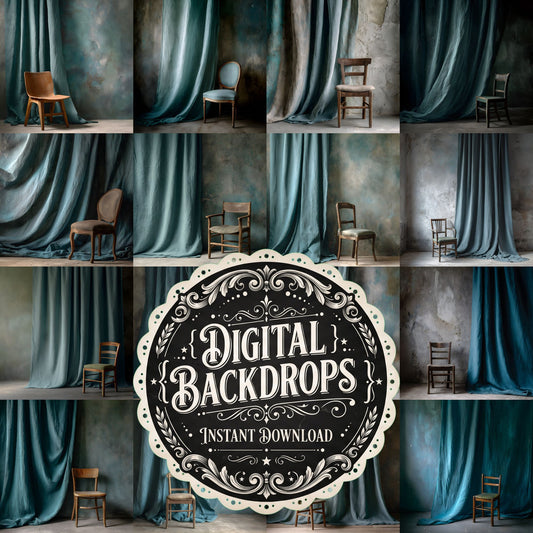 Cellar Vintage Chair Backdrop Images