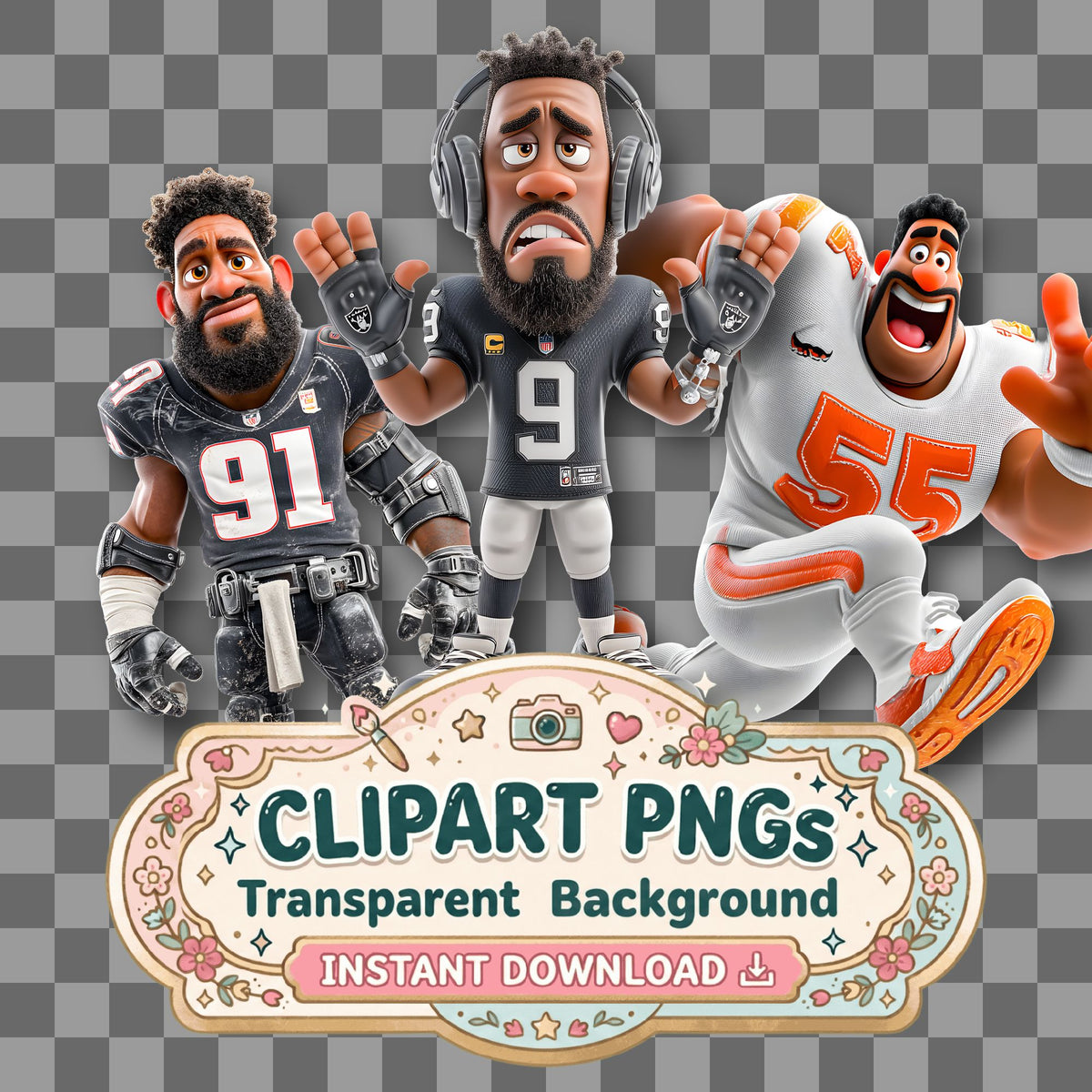 Characteramerican Flag Clipart Pngs