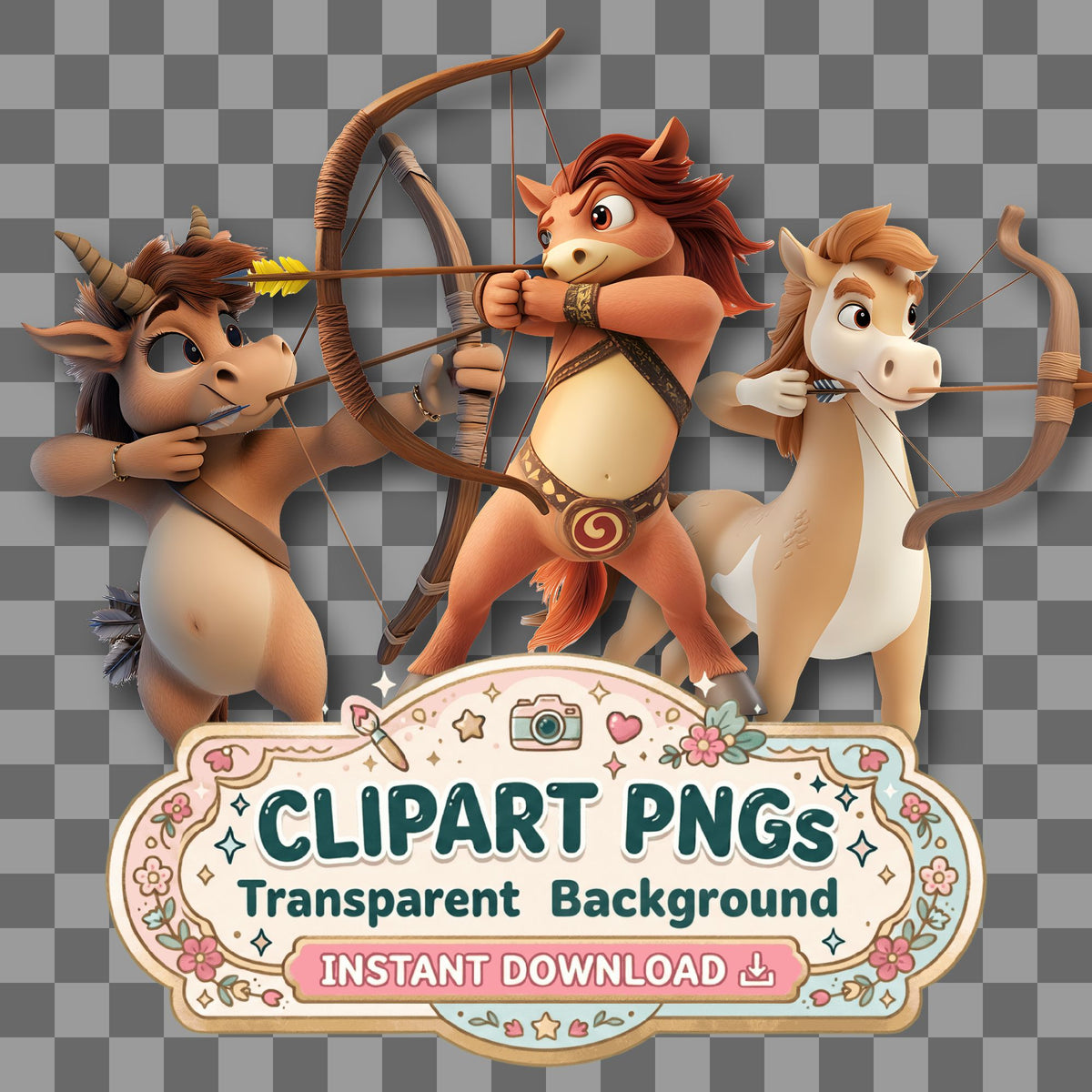 Characterbow Clipart Pngs