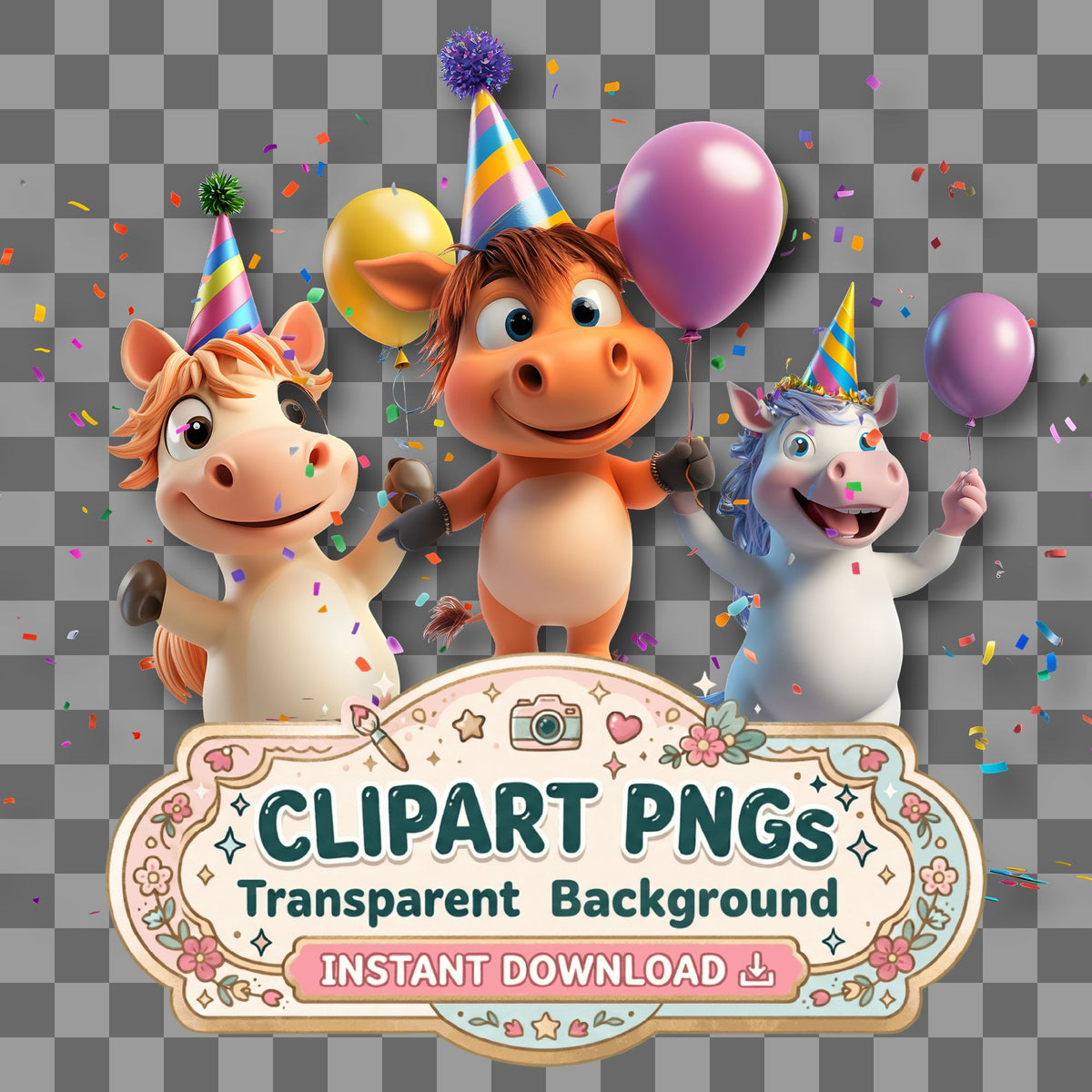 Characterparty Hat Clipart Pngs
