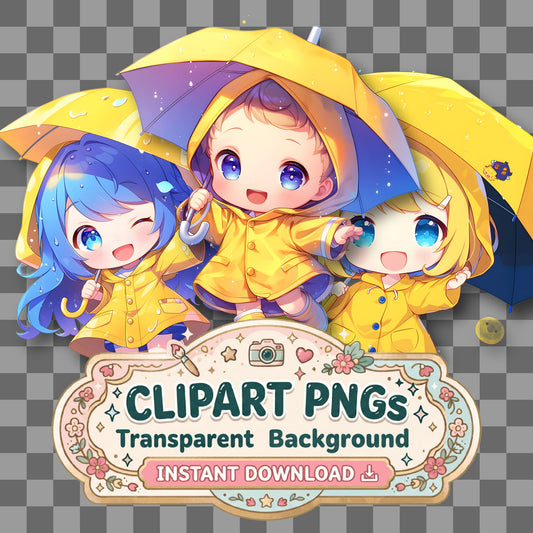 Characterraincoat Clipart Pngs