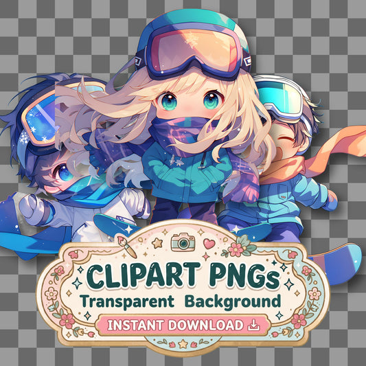 Chibi Anime Clipart Pngs