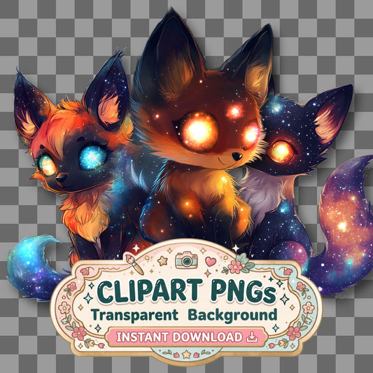 Chibi Cosmic Clipart Pngs