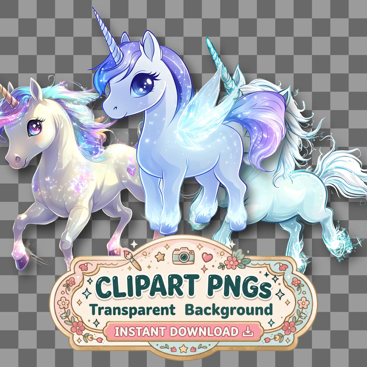 Chibi Crystal Clipart Pngs