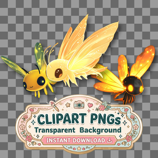 Chibi Firefly Clipart Pngs