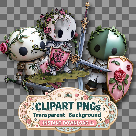 Chibi Flower Clipart Pngs