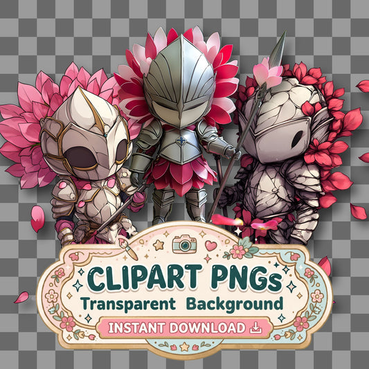 Chibi Flower Clipart Pngs