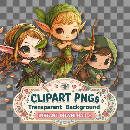 Chibi Forest Clipart Pngs