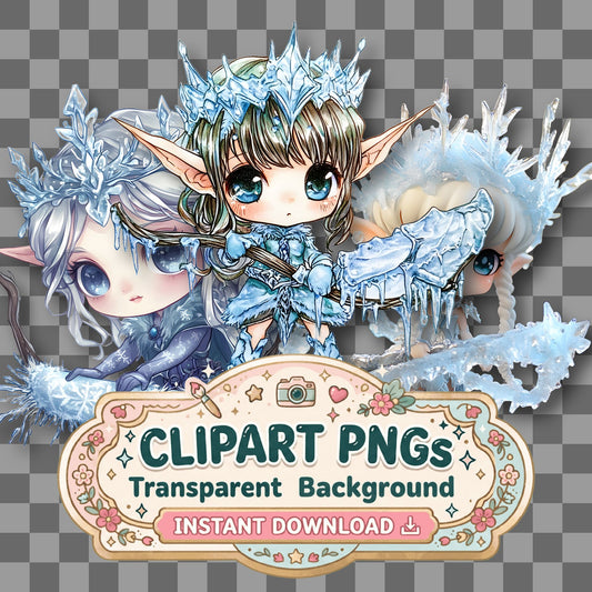 Chibi Frost Clipart Pngs