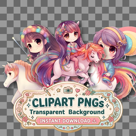 Chibi Girl Clipart Pngs