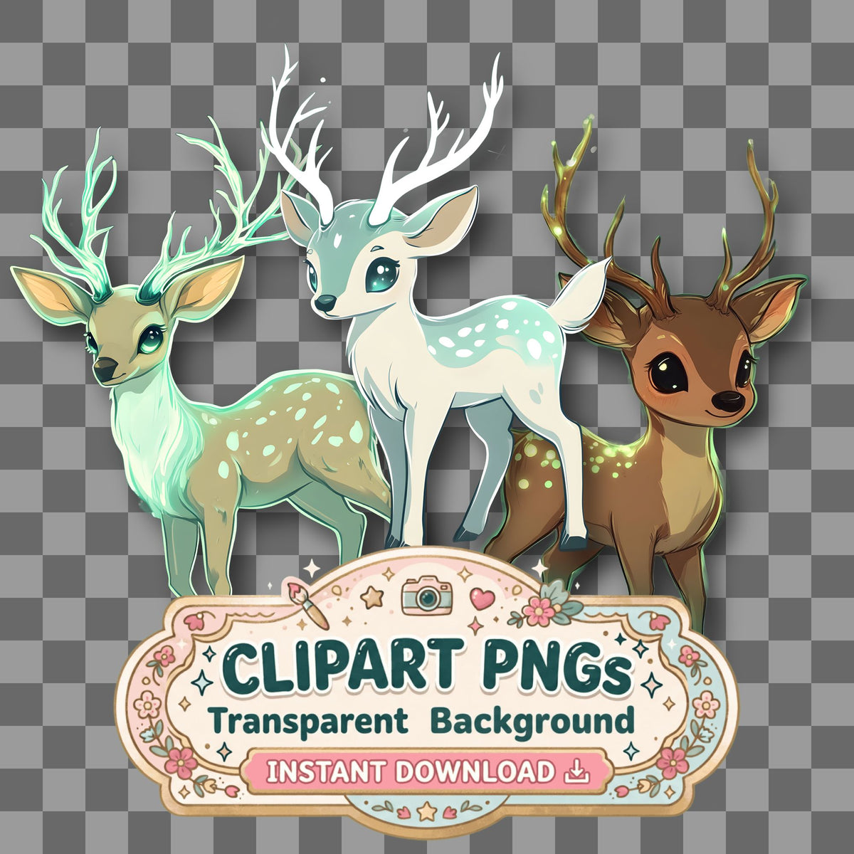 Chibi Magical Clipart Pngs