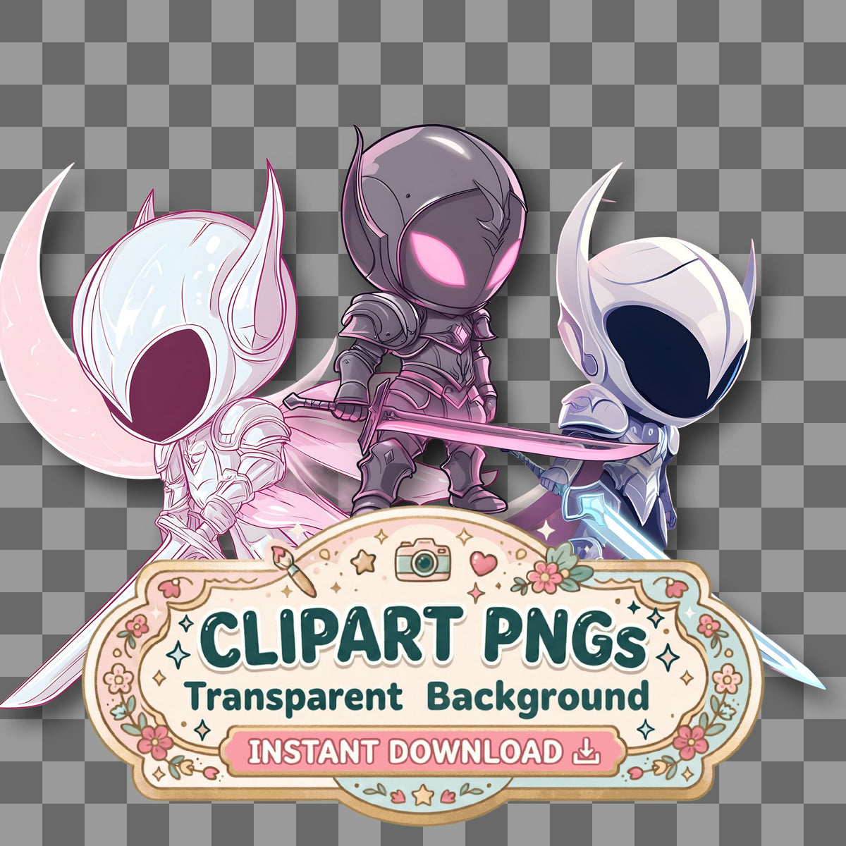 Chibi Moon Clipart Pngs