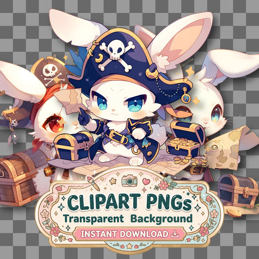 Chibi Pirate Clipart Pngs
