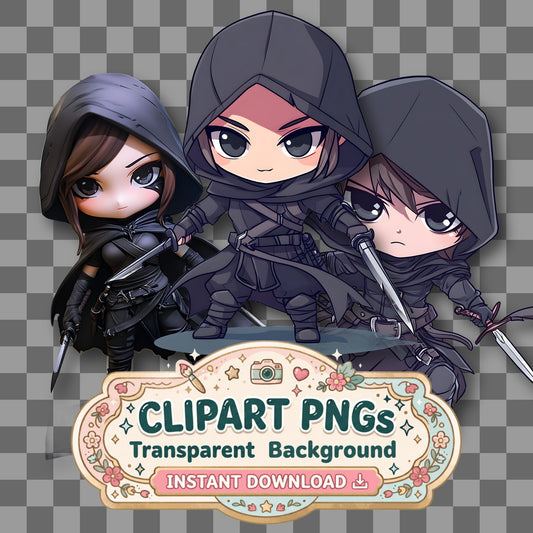 Chibi Shadow Clipart Pngs