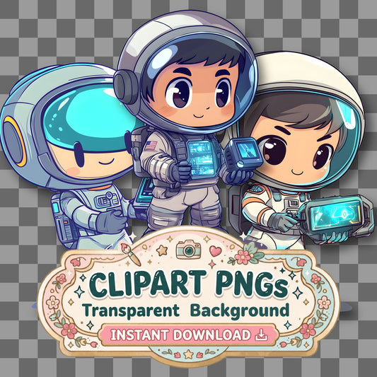 Chibi Space Clipart Pngs