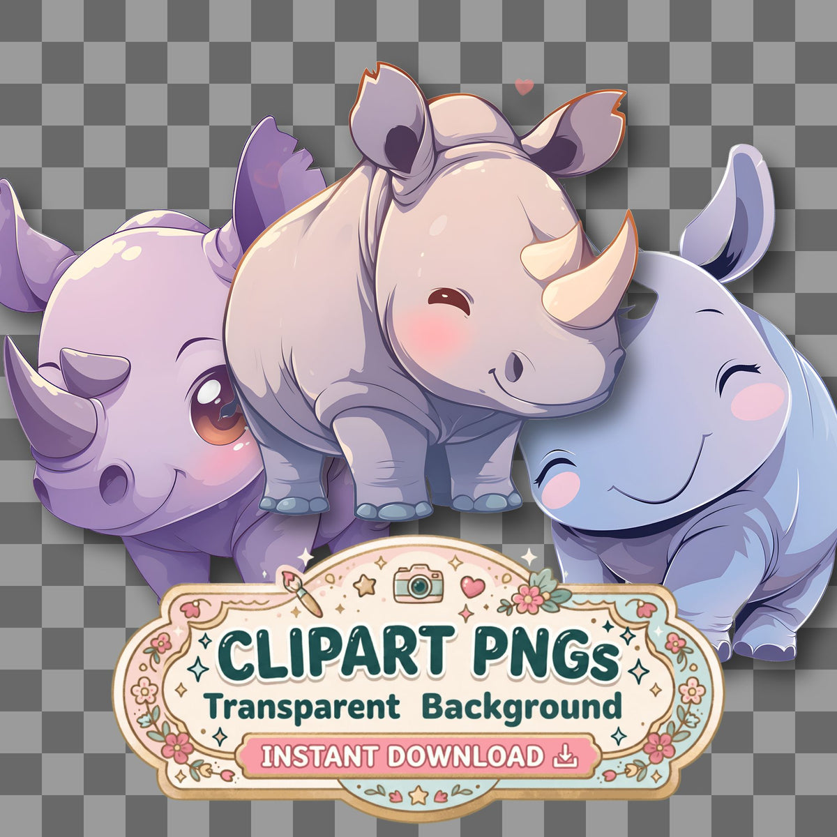 Chibi Style Clipart Pngs