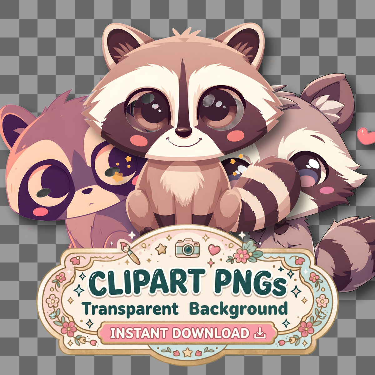Chibi Style Clipart Pngs