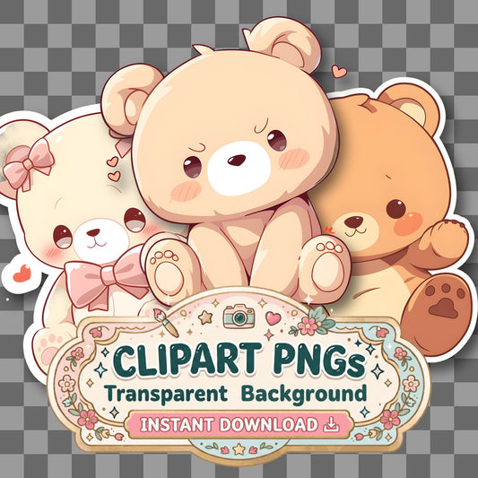 Chibi Style Clipart Pngs