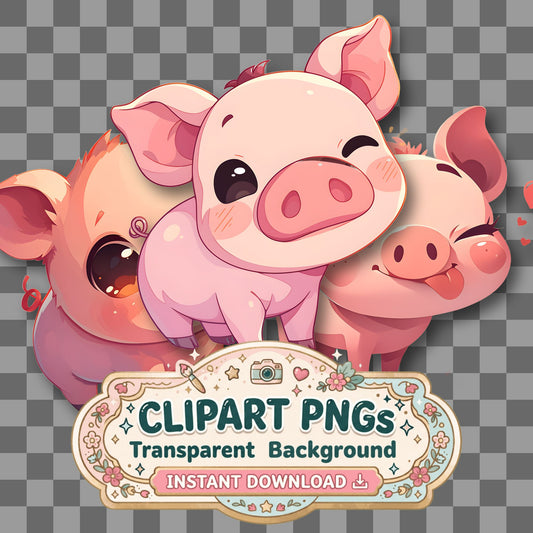 Chibi Style Clipart Pngs