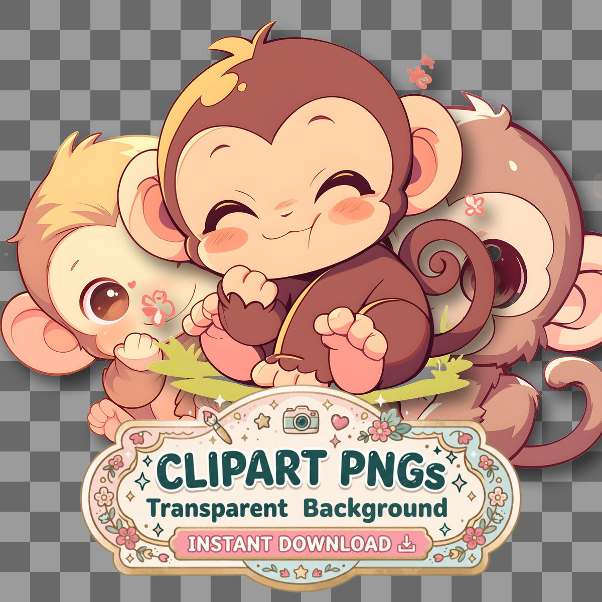 Chibi Style Clipart Pngs