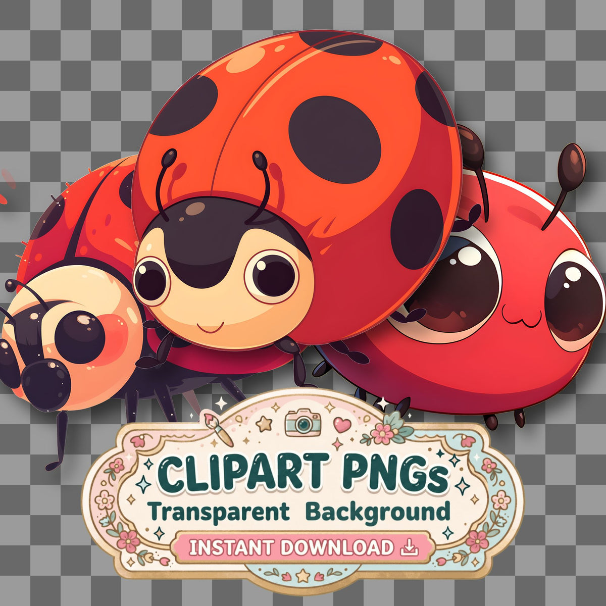 Chibi Style Clipart Pngs