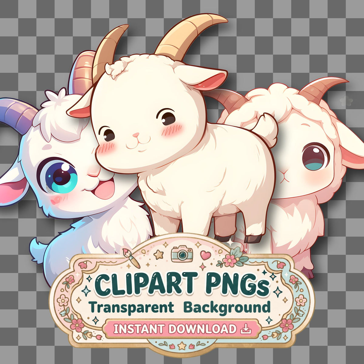 Chibi Style Clipart Pngs