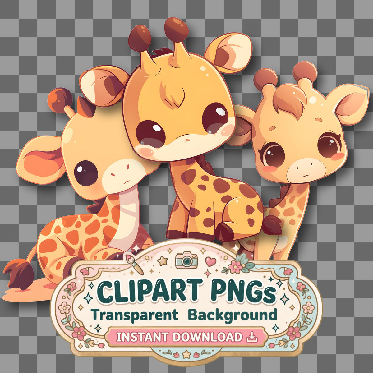 Chibi Style Clipart Pngs
