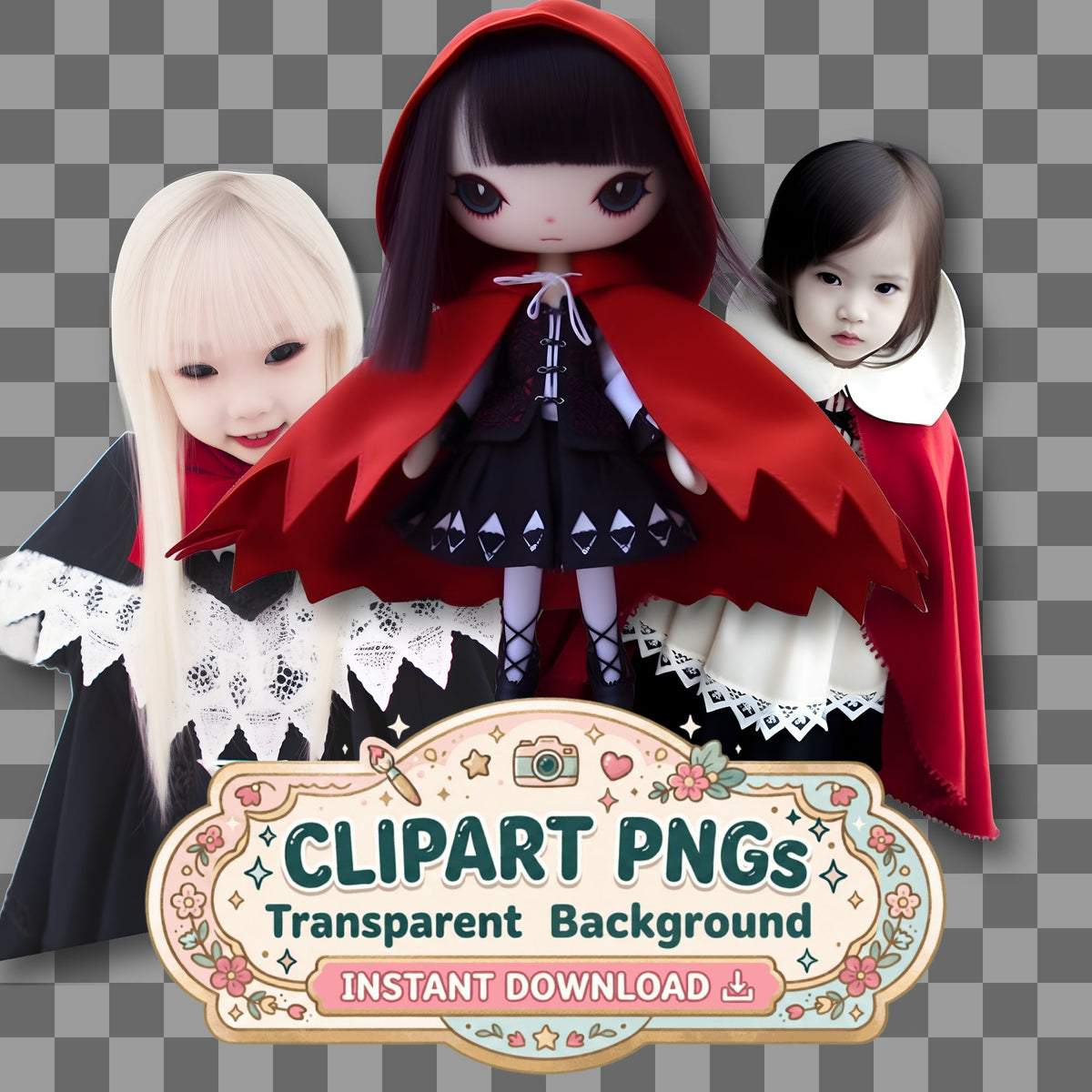 Chibi Vampire Clipart Pngs
