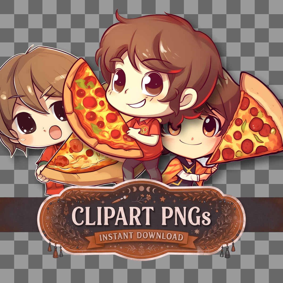 Chibi Clipart Pngs