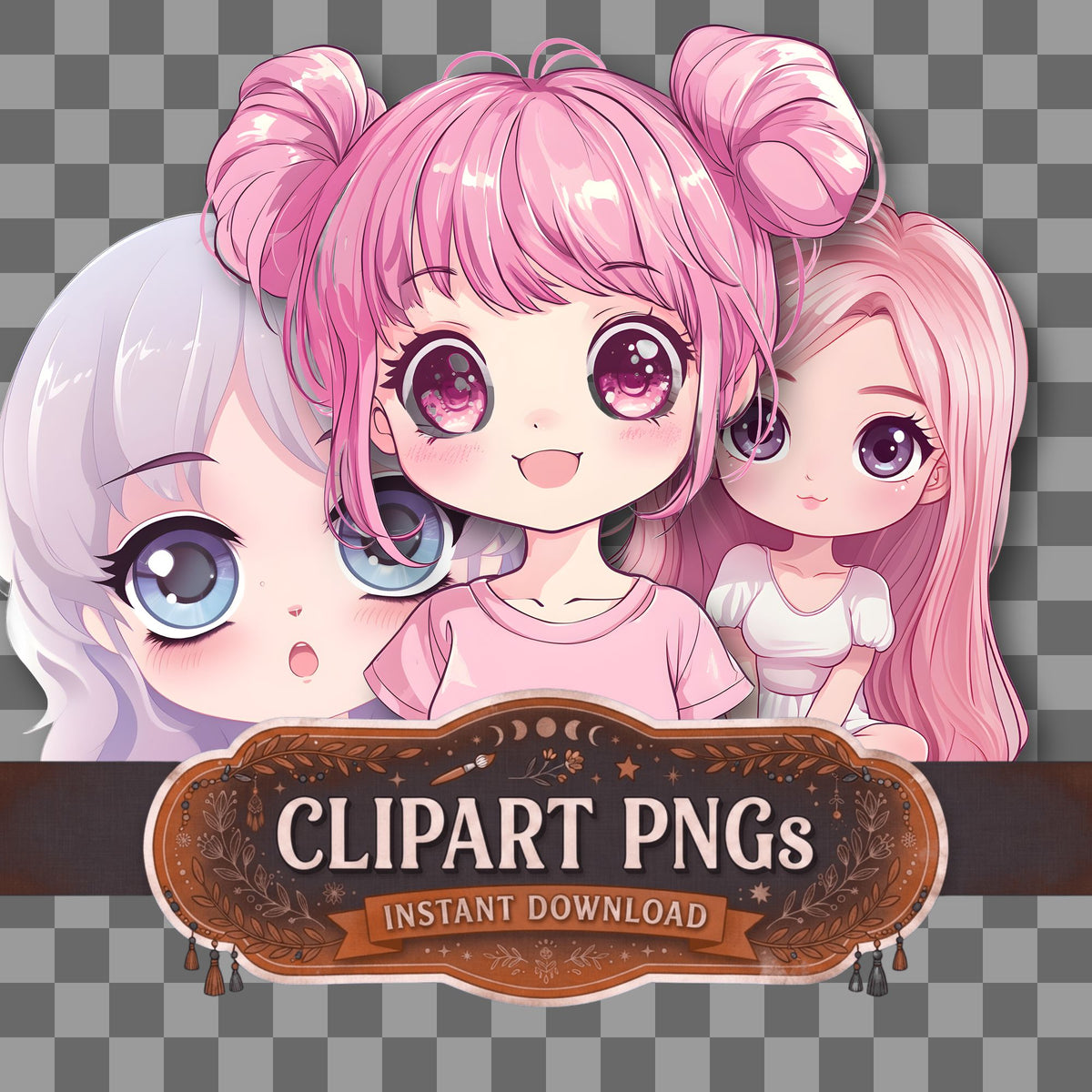 Chibistyle Clipart Pngs