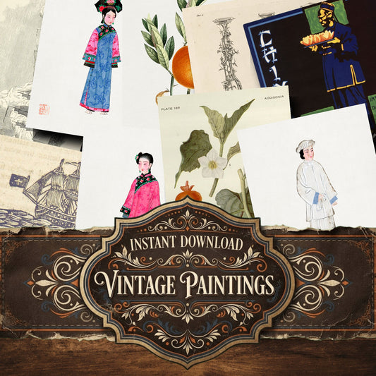 Chinese Paintings Vintage Paintings