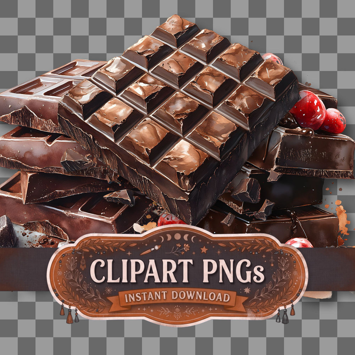Chocolate Clipart Pngs