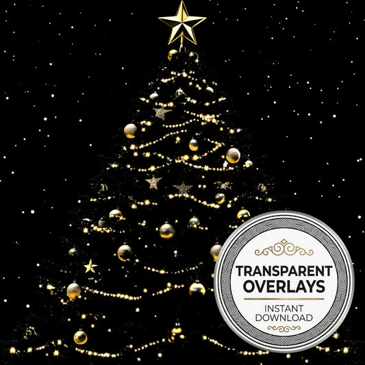 Christmas Tree Transparent Overlay Pngs