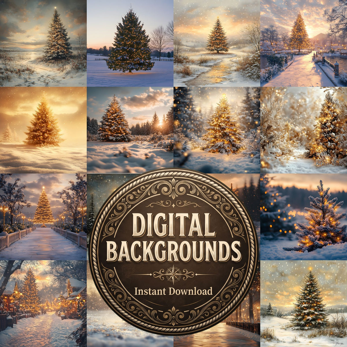 Christmas Backdrop Images