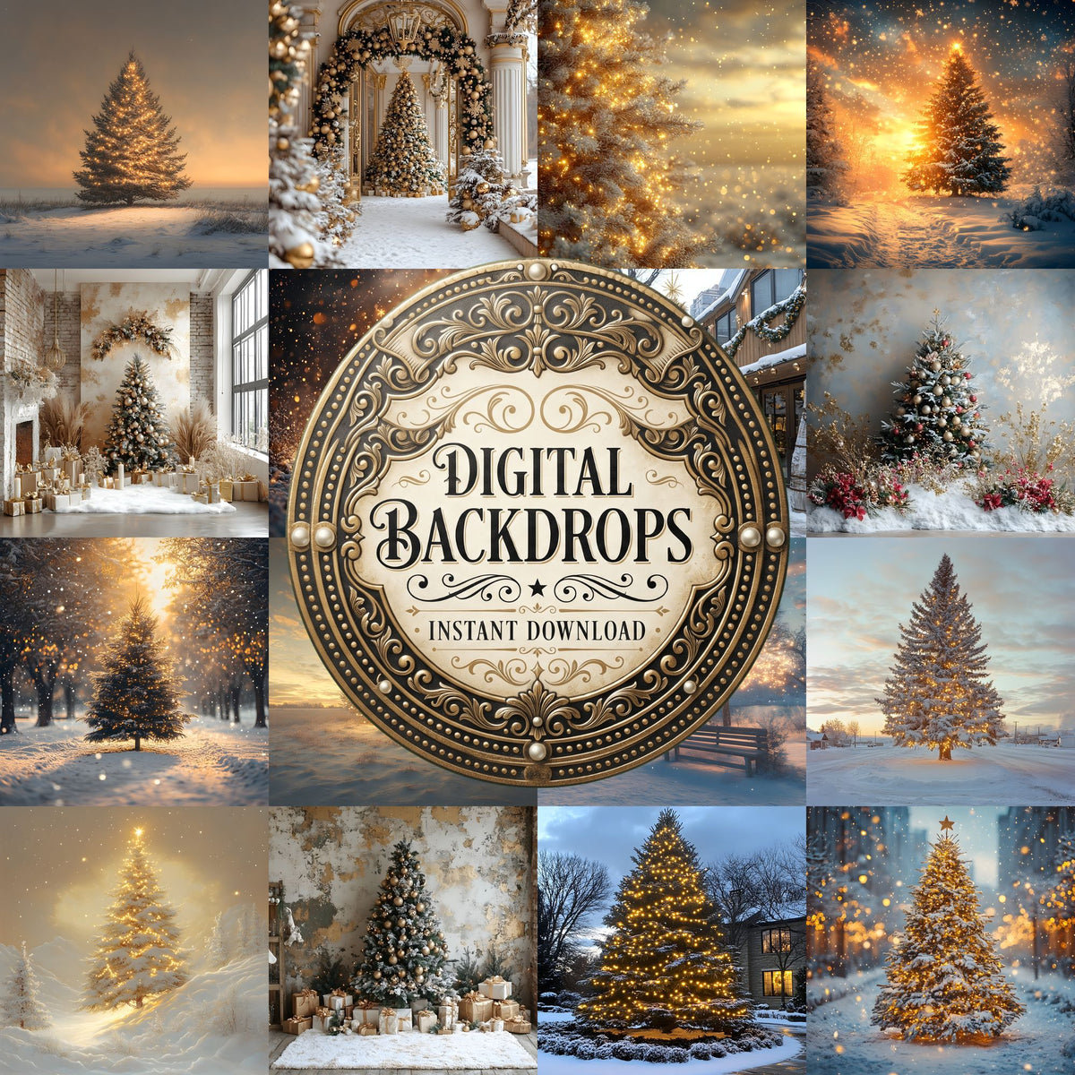 Christmas Backdrop Images