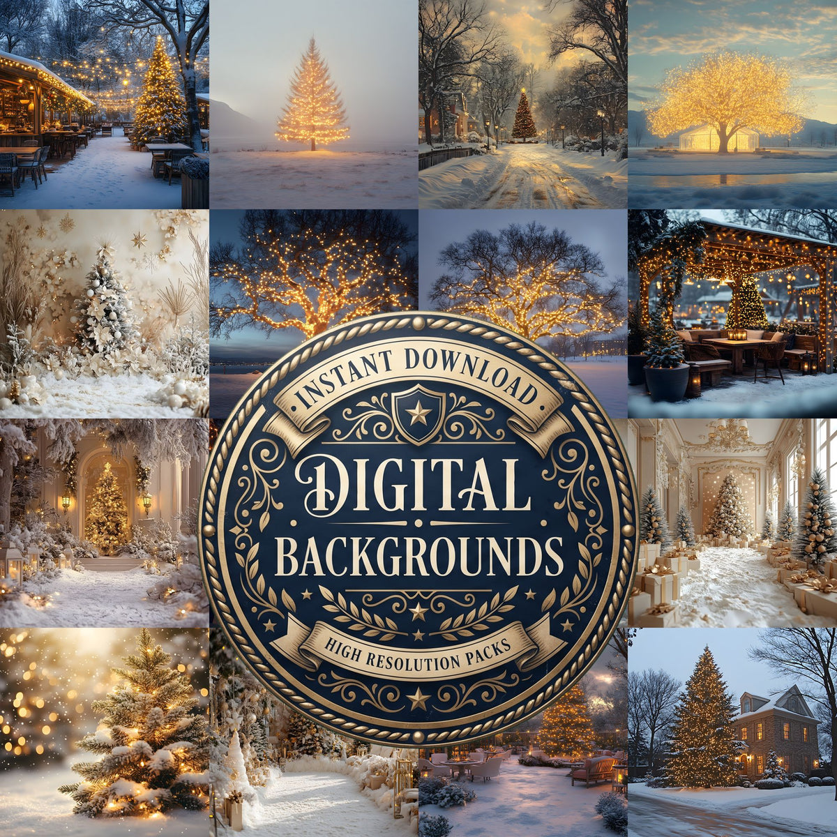 Christmas Backdrop Images