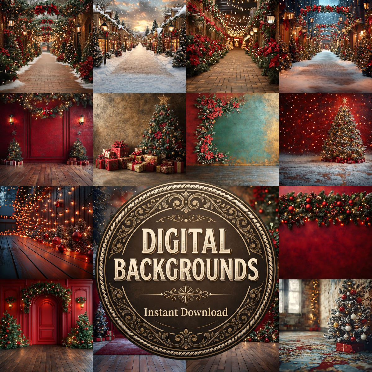 Christmas Backdrop Images