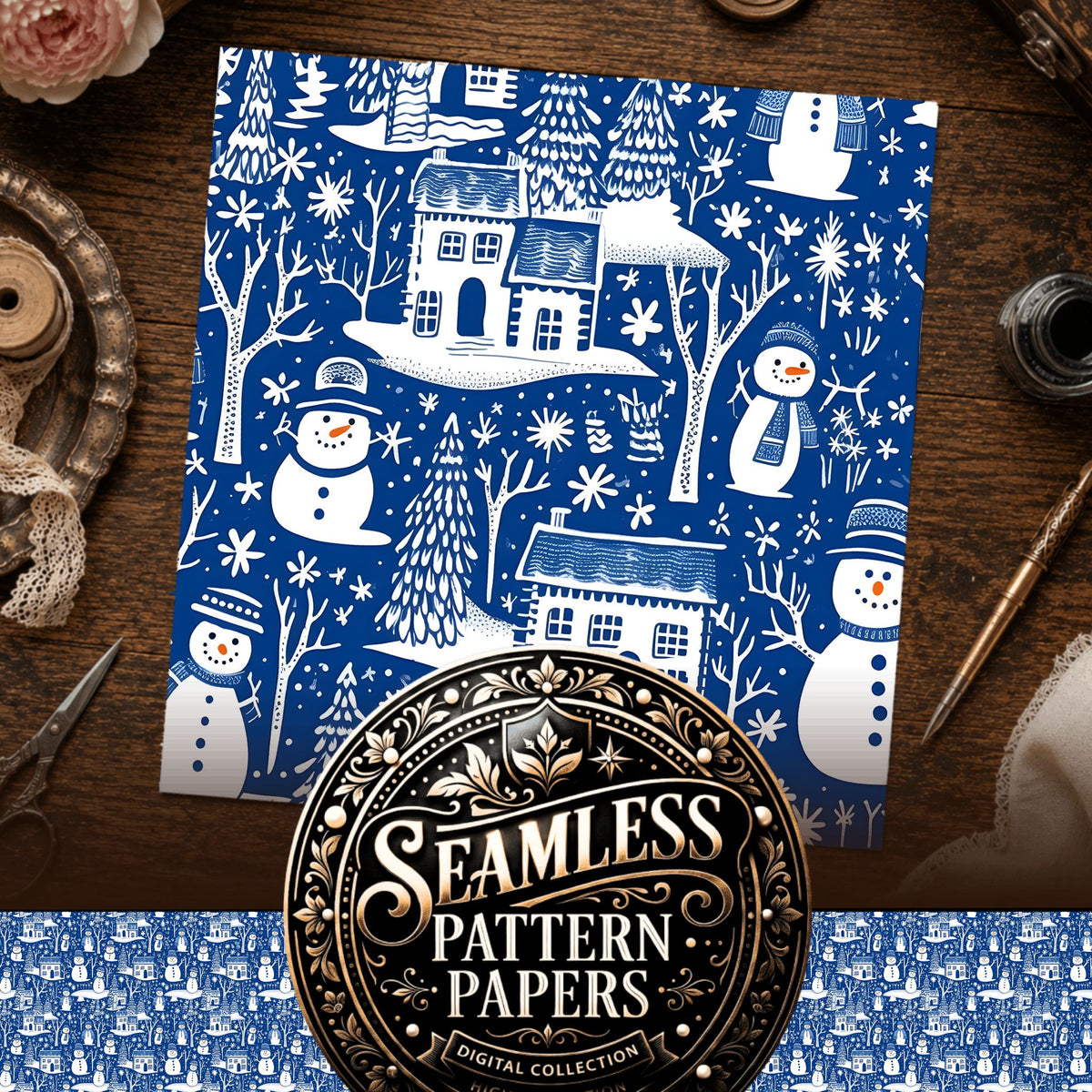 Christmas Seamless Pattern