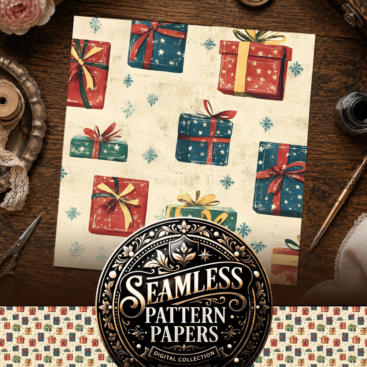 Christmas Seamless Pattern