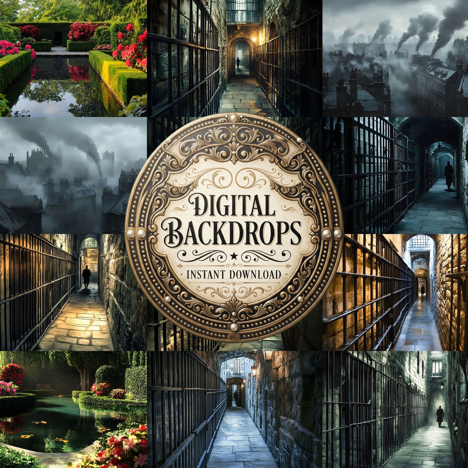 Cinematic Dickensscene Backdrop Images
