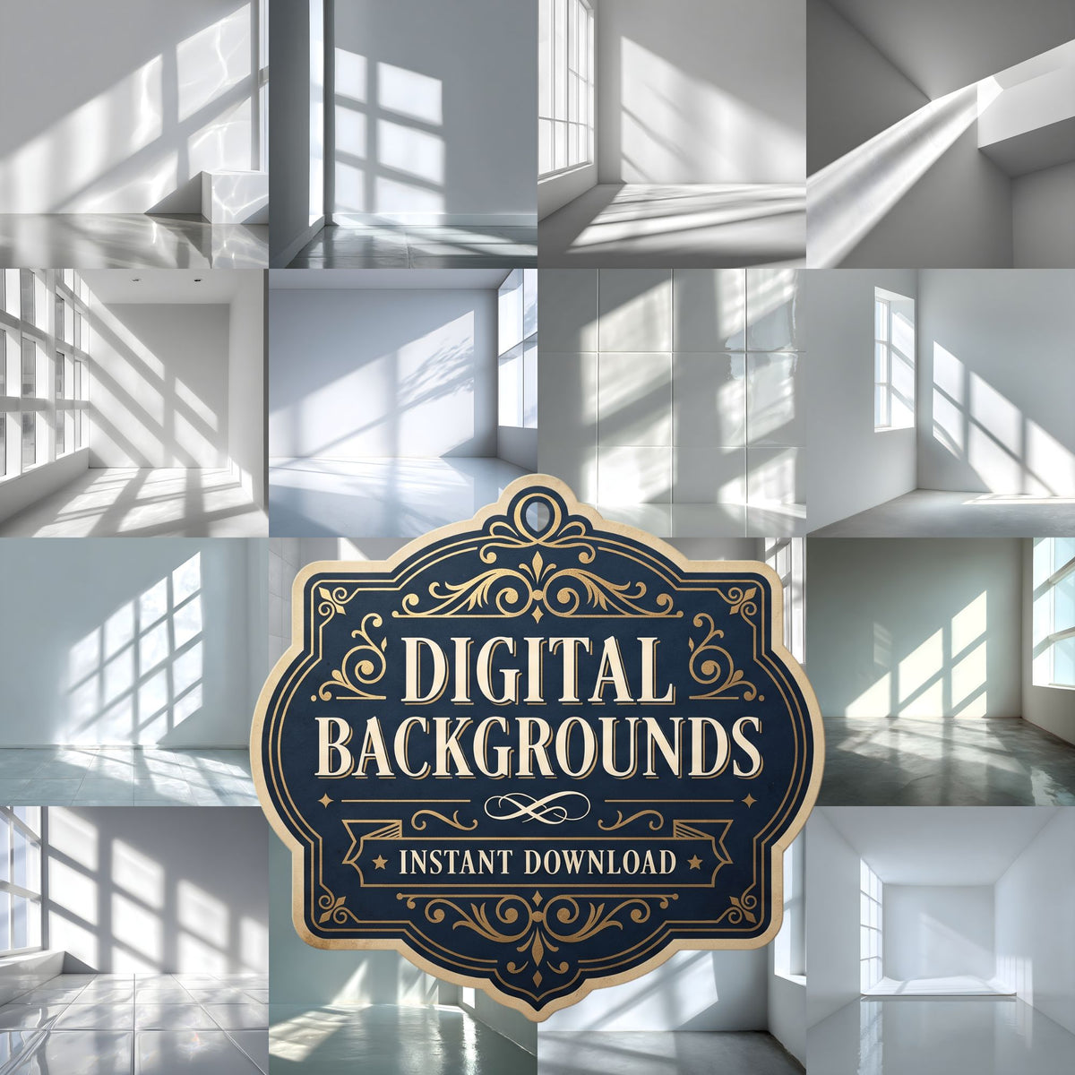 Clean White Modern Backdrop Images