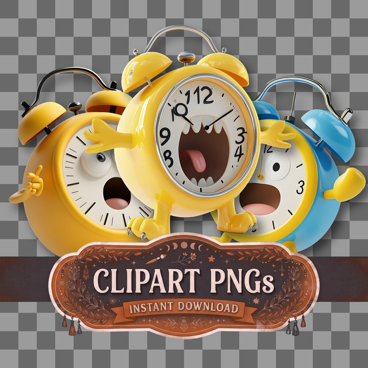 Clockarms Clipart Pngs