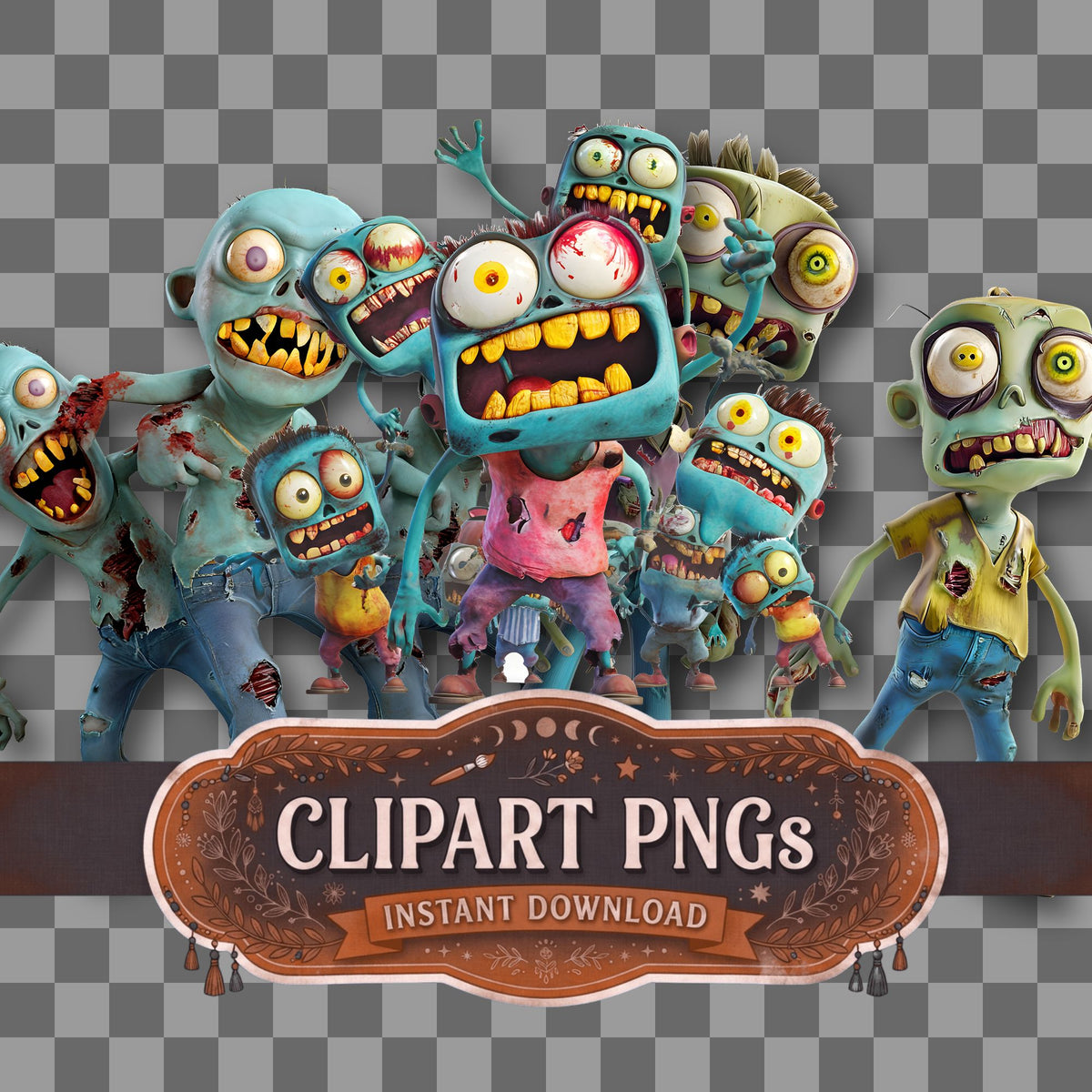 Clumsy And Funny Movements Clipart Pngs