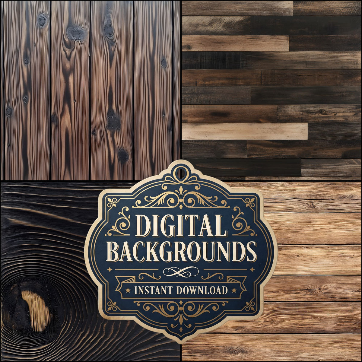 Coffee Stained Ash digital photography backdrops, preview of the downloadable set