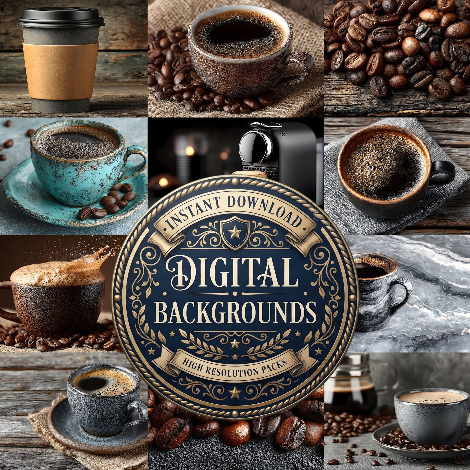 Coffee Backdrop Images