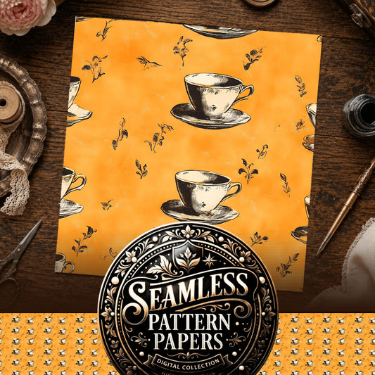 Coffee Seamless Pattern